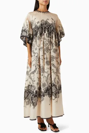 ZIMMERMANN Rhiannon Maxi Dress in Silk
