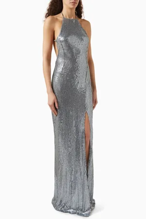 Ilkyaz Ozel Aether Sequin-embellished Gown