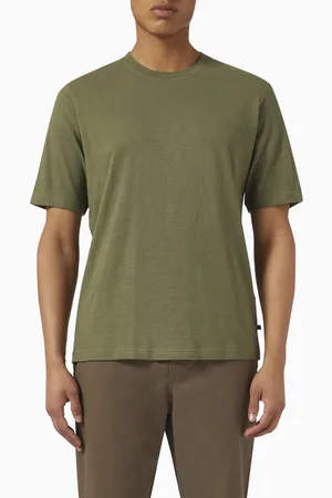 Samsøe Samsøe Saadrian T-shirt in Cotton-linen