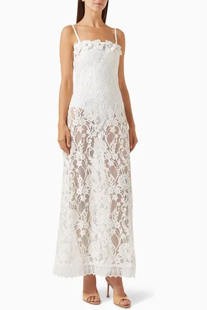 Waimari Marquesa Maxi Dress in Lace