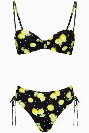 Leslie Amon Caro Bikini Set in Lycra