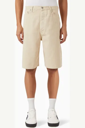 OFF-WHITE Wave Off Utility Shorts in Canvas