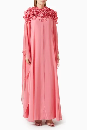 Badgley Mischka Floral-print Maxi Dress