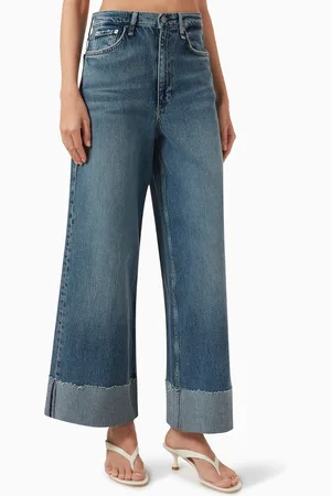 RAG&BONE Sofie Ankle Wide-leg Jeans