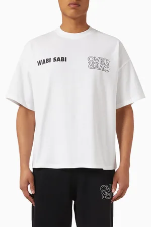 OVER OVER Wabi Sabi Crop T-shirt in Cotton