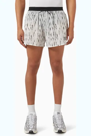 OVER OVER 4" Track Shorts in Nylon