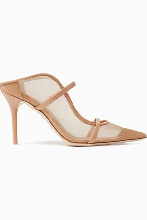 MALONE SOULIERS Maureen 85 Mules in Nappa & Mesh