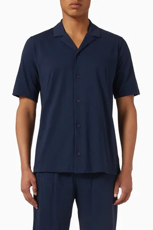 Hanro Henley Shirt in Cotton
