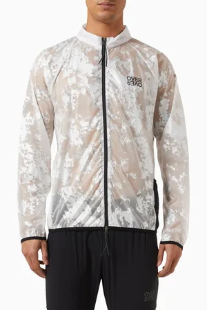 OVER OVER Foil Track Jacket in Nylon