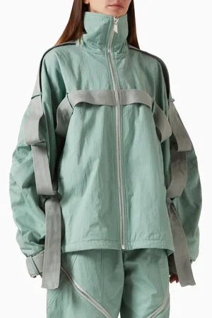 The Attico Relaxed-fit Bomber Jacket in Gabardine
