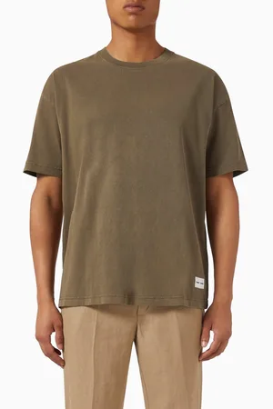 Samsøe Samsøe Sapigment T-shirt in Organic-cotton Jersey