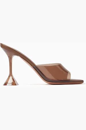 Amina Muaddi Lupita 95 Mules in PVC