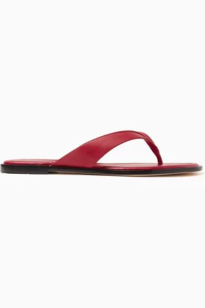 Reformation Jessie Thong Sandals in Leather