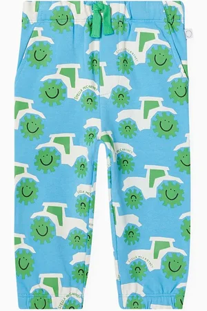 Stella McCartney Smiley Tractor Sweatpants in Organic Cotton