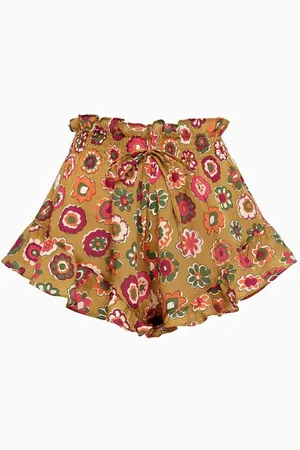 Montce Boho Shorts in Silk