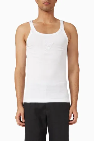 Dolce & Gabbana Logo Tank Top in Cotton