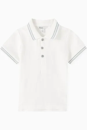 Minihaha Harry Polo T-shirt in Cotton Pique
