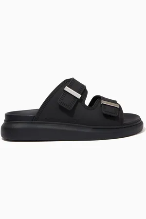 Alexander McQueen Hybrid Slide Sandals in Rubber