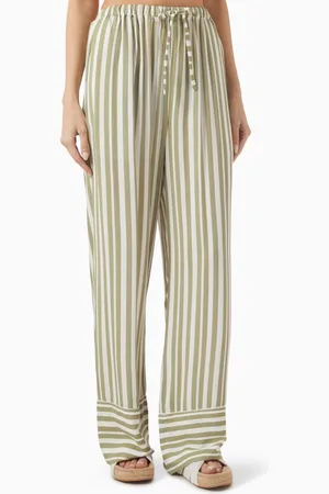 Bambah Raya Stripe Drawstring Pants