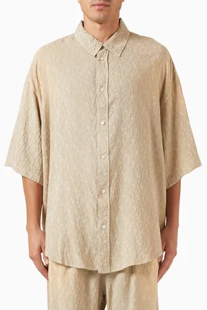 Acne Studios Monogram Shirt in Viscose