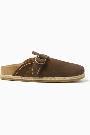 Ralph Lauren Turbach Clog Sandals in Suede