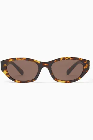 Miu Miu Oval Sunglasses in Acetate