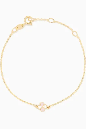 Damas Ara Hearts Bracelet in 18kt Gold