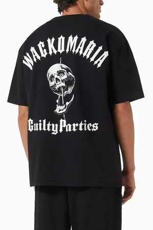 Wacko Maria X 56 Tattoo Studio T-shirt in Cotton