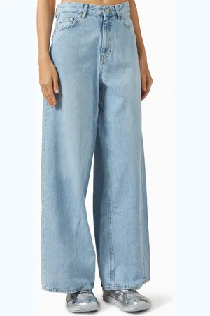 Represent Mid-rise Wide-leg Jeans