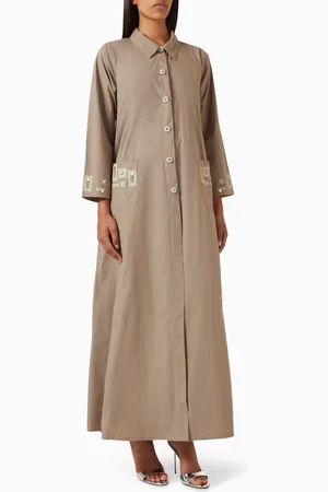 SH COLLECTION 2-piece Kaftan Set in Cotton-blend