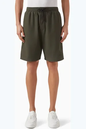 Giorgio Armani Drawstring Shorts in Stretch-cotton