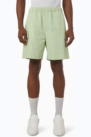 The Pangaia Cargo Shorts in Organic Cotton Linen-blend