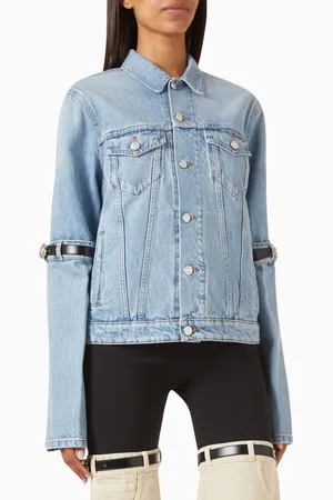 COPERNI Hybrid Belt-detail Jacket in Denim