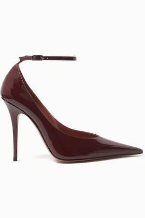 Amina Muaddi Anok 105 Pumps in Patent Leather