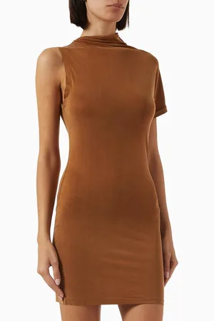 Represent Shadow Mini Dress in Jersey