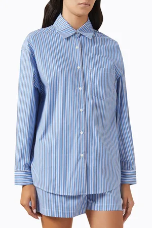Solid The Jancy Oversized Shirt in Cotton Blend