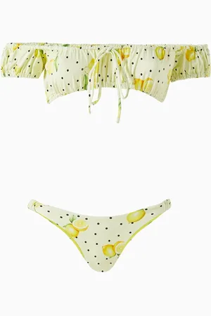 Leslie Amon Marine Bikini Set in Lycra