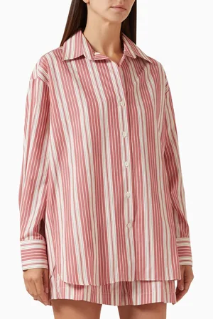 FAITHFULL THE BRAND Capri Striped Shirt in Cotton