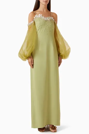 Anatomic Gisela Gown in Crepe & Organza