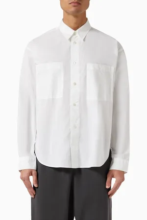 STUDIO NICHOLSON Frame Oversized Shirt in Cotton