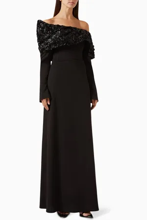EUPHORIA Viviene Embellished Maxi Dress