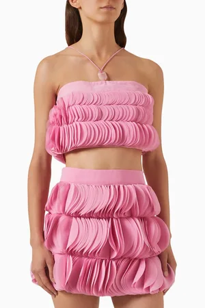 AMUR Capri Appliqué Shift Top