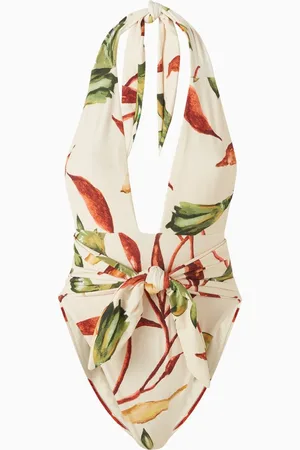 Montce Tropez Tie-up One-piece Swimsuit