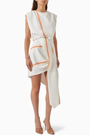 ET OCHS Savanna Draped Dress in Cady