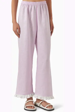 Sleeper Puff Lounge Pants in Linen