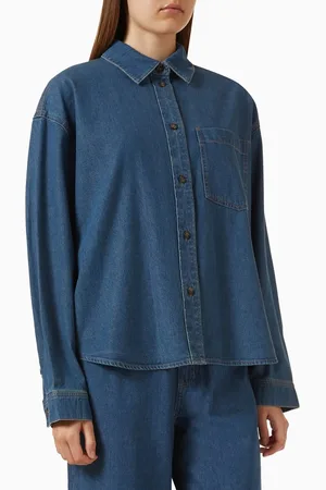 12 STOREEZ Lightweight Shirt in Denim