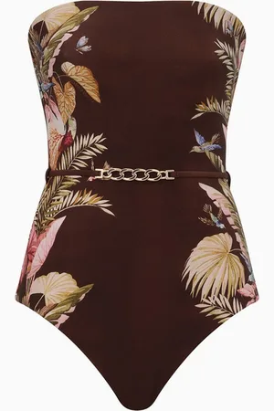 ZIMMERMANN Ascension Bandeau One-piece Swimsuit