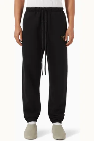 FEAR OF GOD Logo Sweatpants in Core Fleece