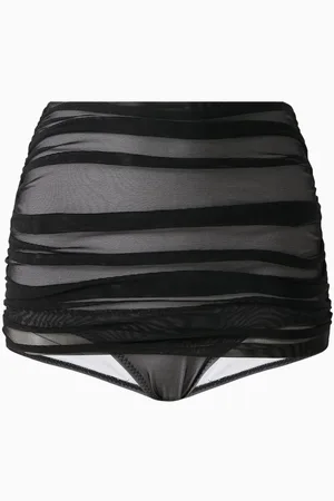 Norma Kamali Bill Bikini Briefs in Mesh