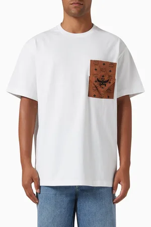 MCM Laurel Logo T-shirt in Jersey